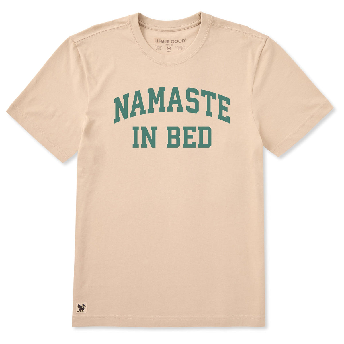 Men's Namaste in Bed Arch Short Sleeve Crusher Tee
