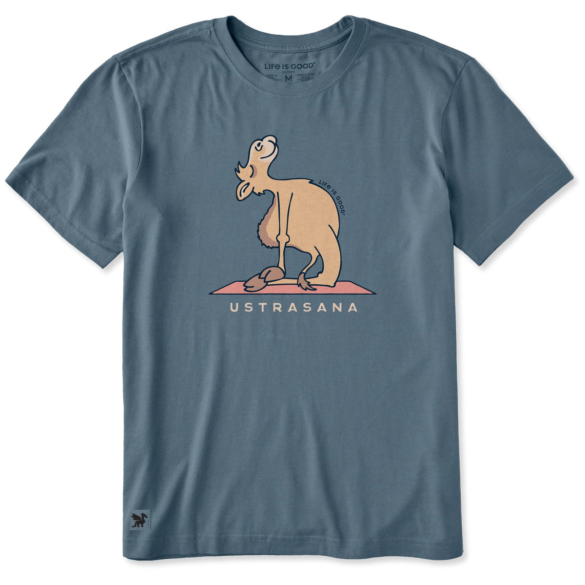 Men's Ustrasana Pose Short Sleeve Crusher Tee