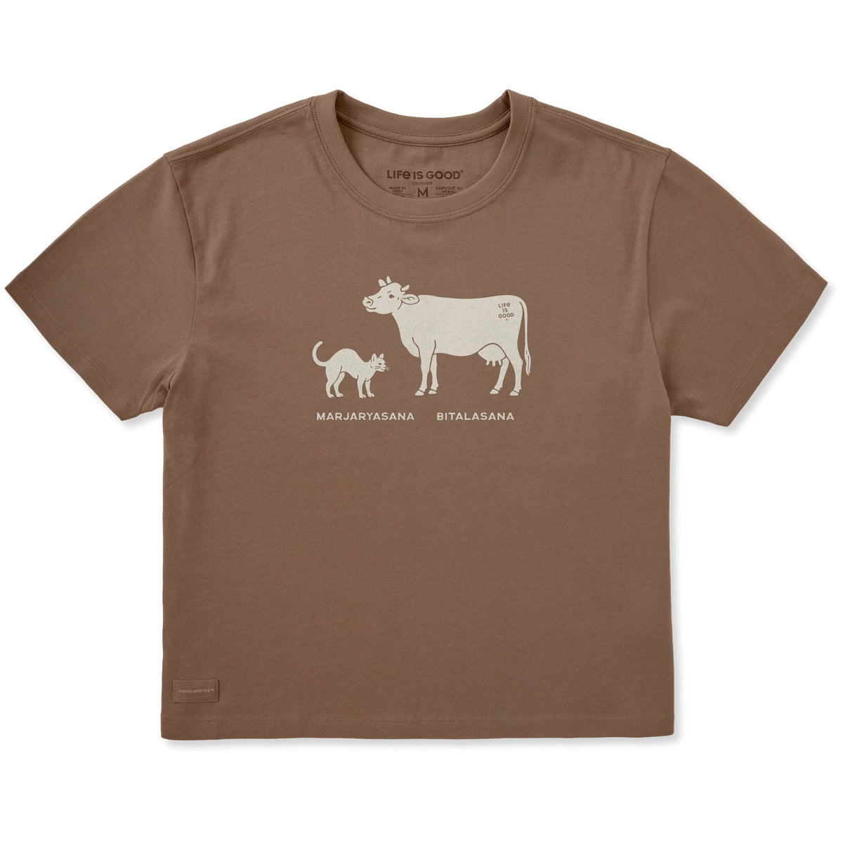 Women's Cat Cow Short Sleeve Crusher Boxy Tee
