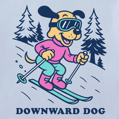 Women's Downward Dog Ski Short Sleeve Crusher Boxy Tee