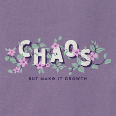 Women's Chaos But Make it Growth Short Sleeve Crusher Boxy Tee