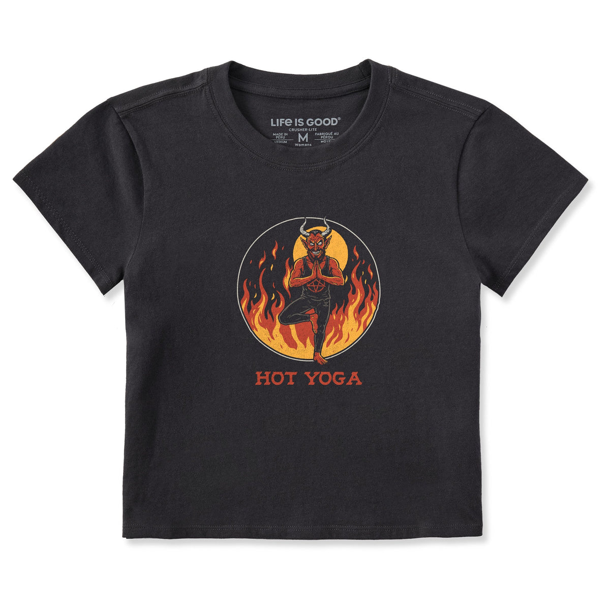 Women's Hot Yoga Devil Crusher-LITE Shrunken Tee