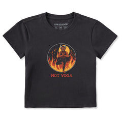 Women's Hot Yoga Devil Crusher-LITE Shrunken Tee