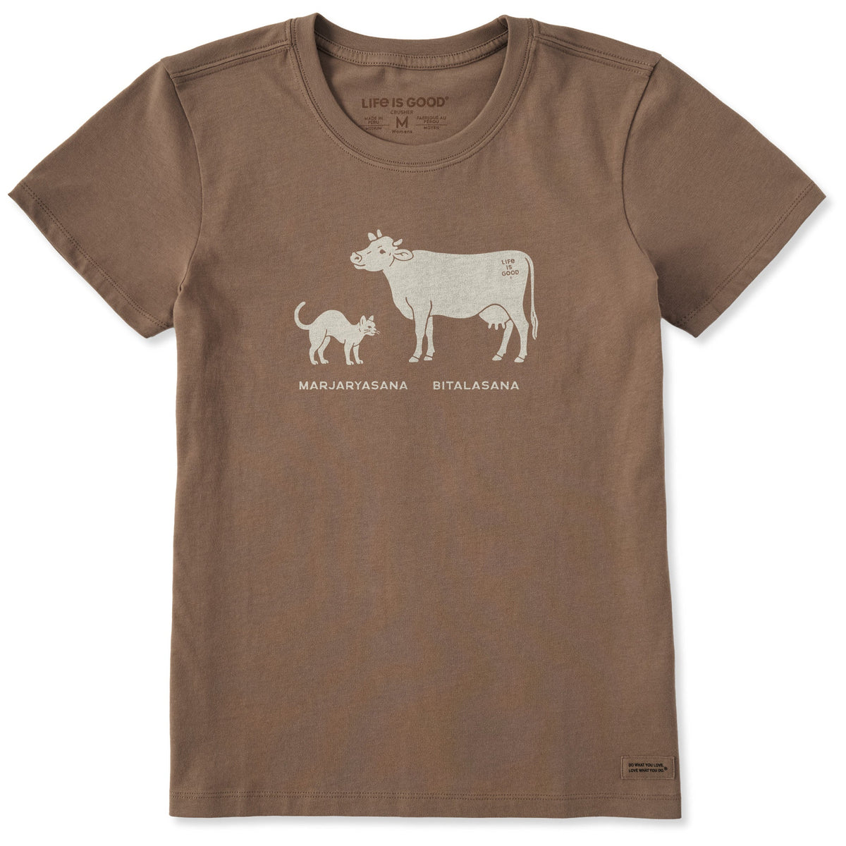 Women's Cat Cow Short Sleeve Crusher Tee