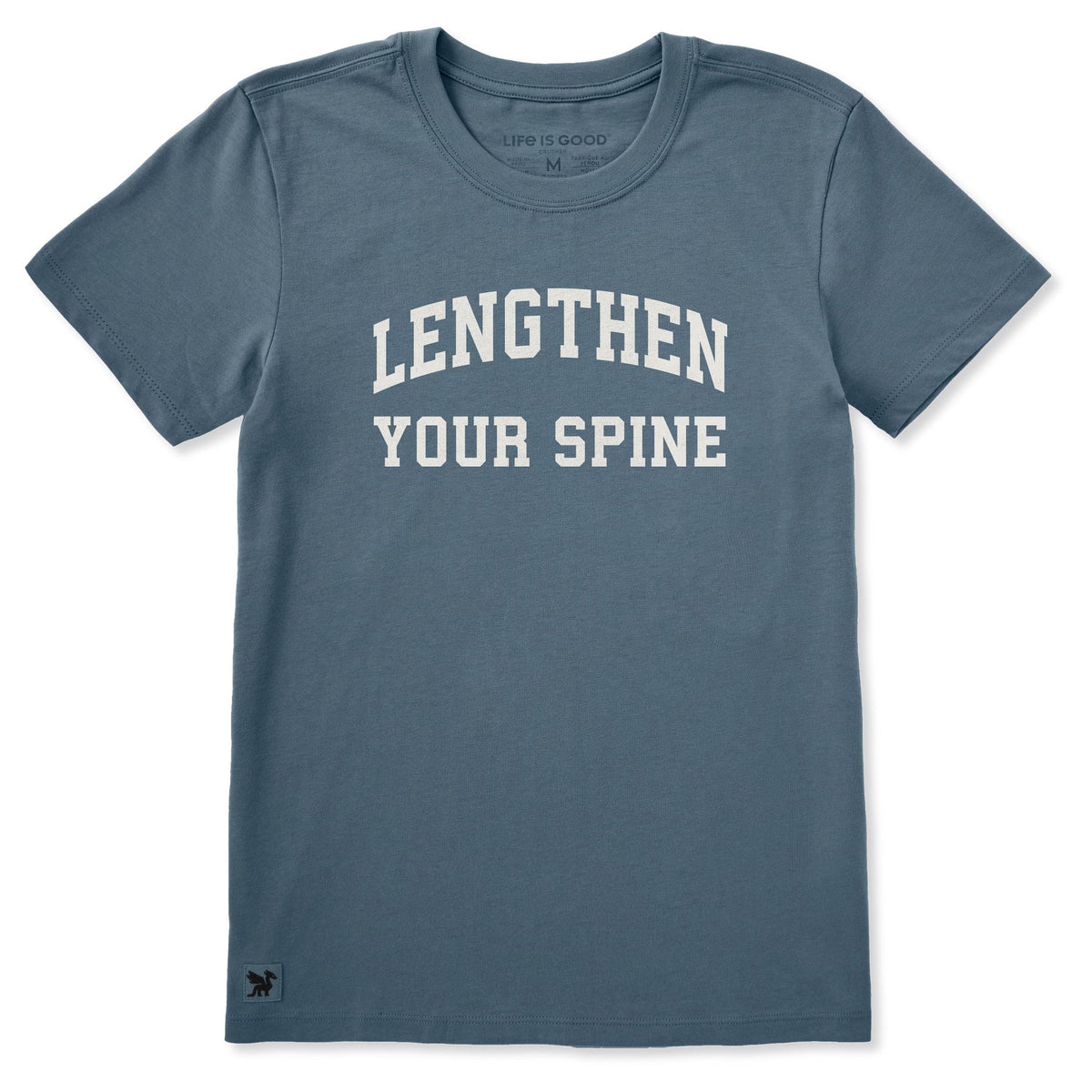 Women's Lengthen Your Spine Arch Short Sleeve Crusher Tee