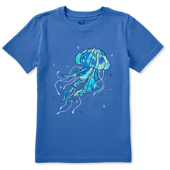 Kids Jellyfish on the Loose Short Sleeve Crusher Tee