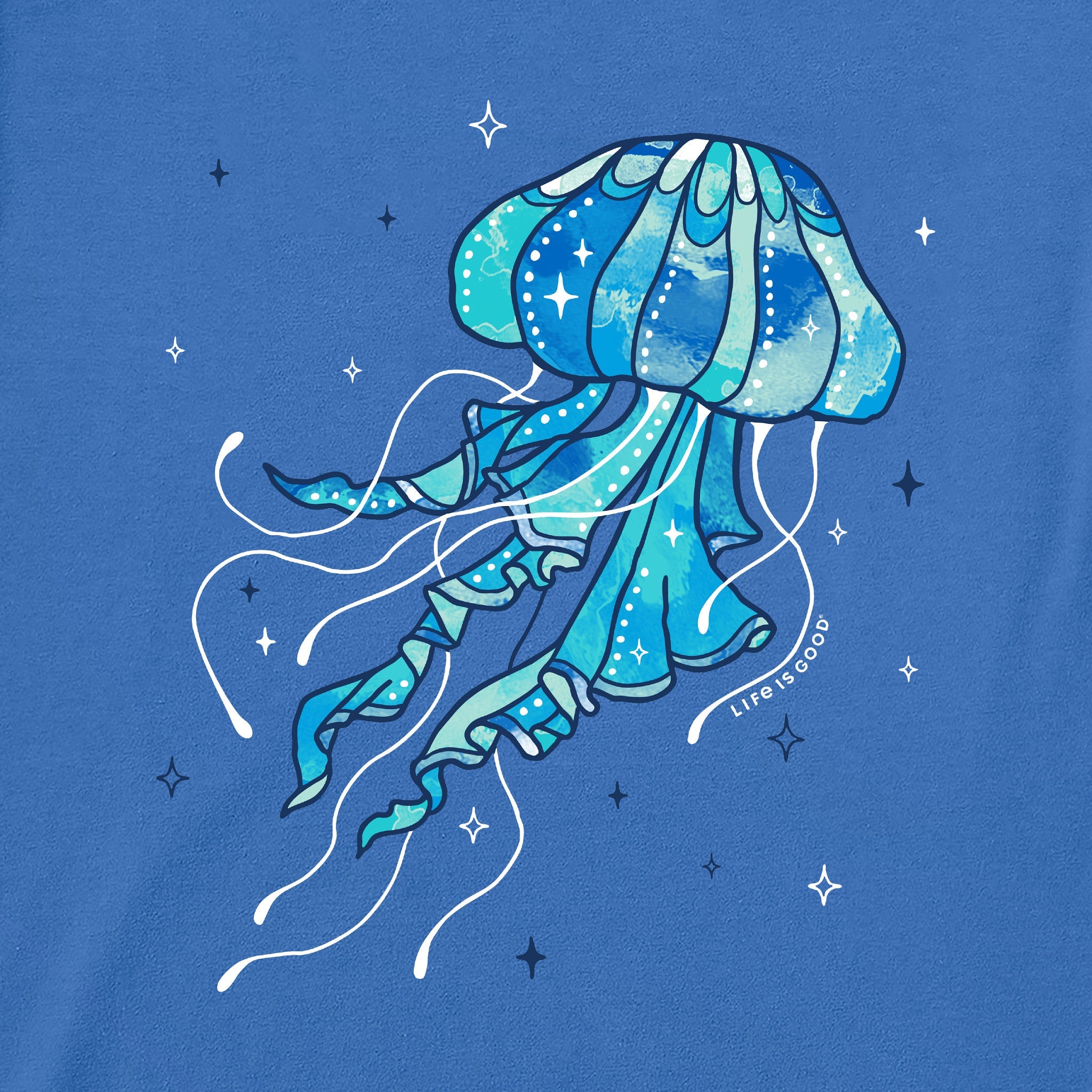 Women's Jellyfish on the Loose Crusher Boxy Tank