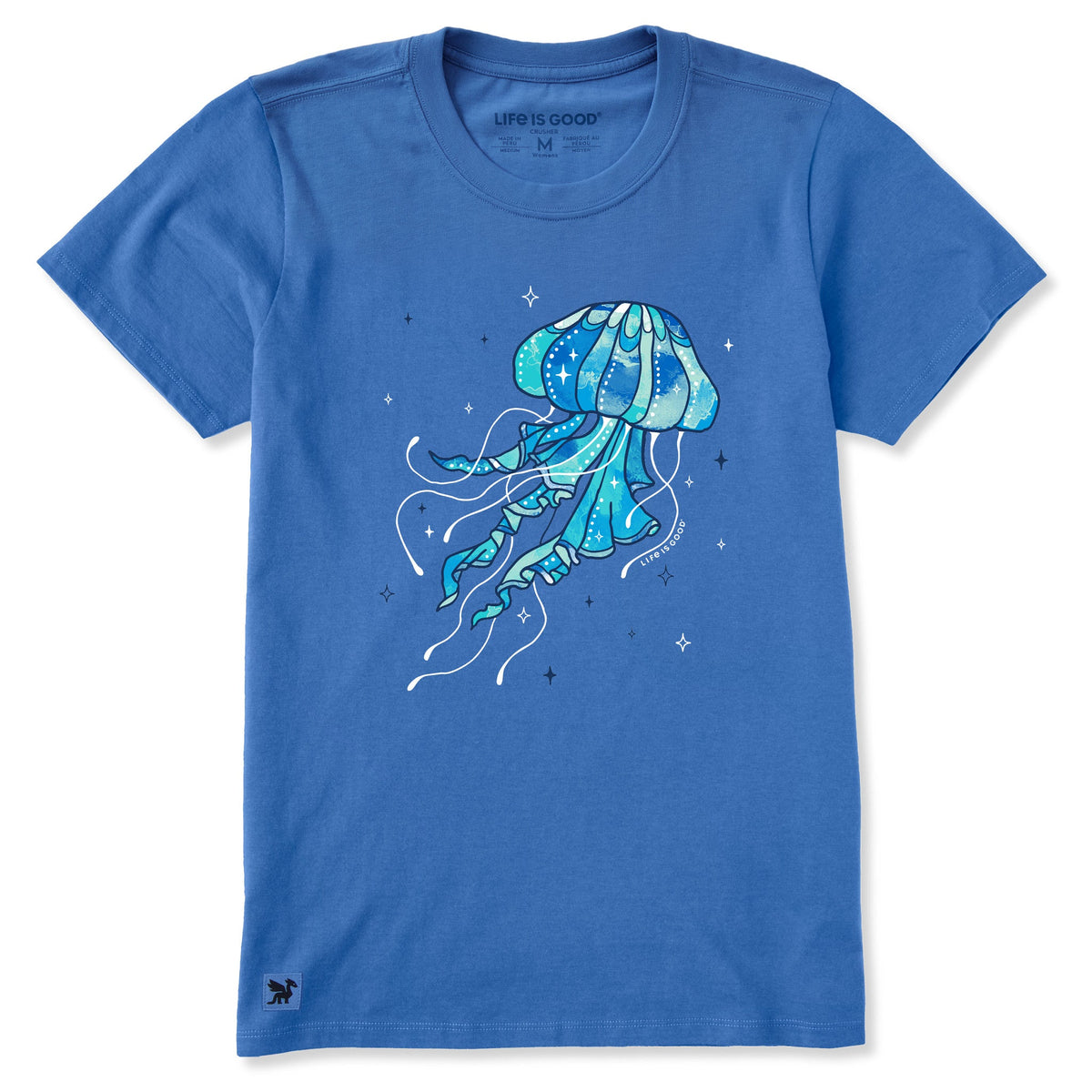 Women's Jellyfish on the Loose Short Sleeve Crusher Tee