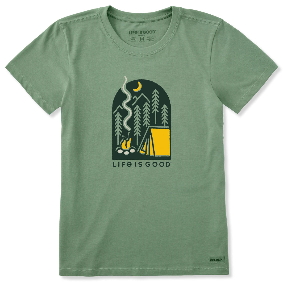Women's Campfire Nights Short Sleeve Crusher Tee