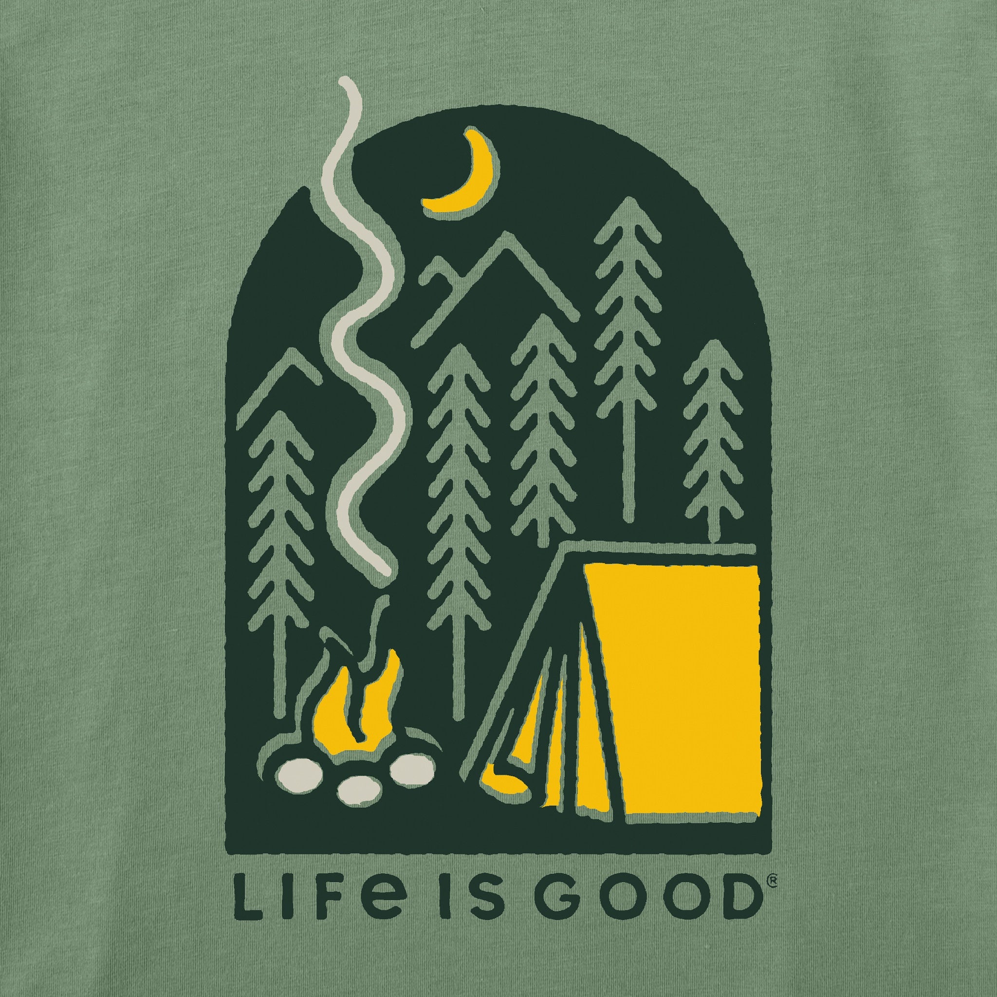 Women's Campfire Nights Short Sleeve Crusher Tee