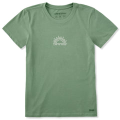 Women's A Rising Sun Short Sleeve Crusher Tee