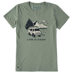 Women's Adventure Vehicle Short Sleeve Crusher Tee