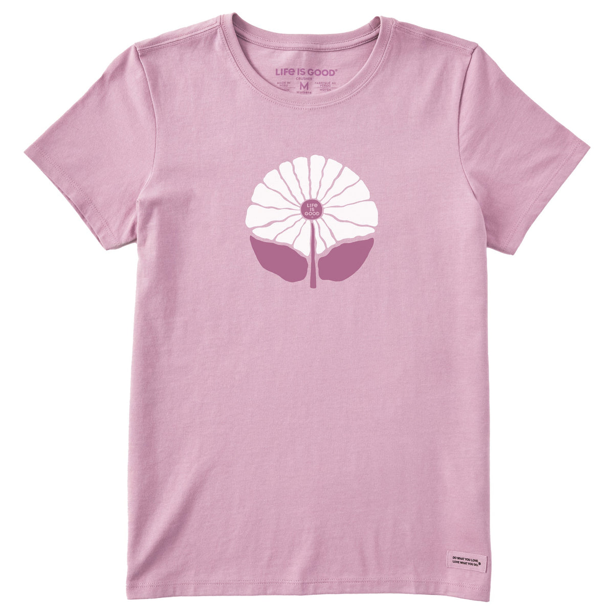 Women's Flower in Bloom Short Sleeve Crusher Tee