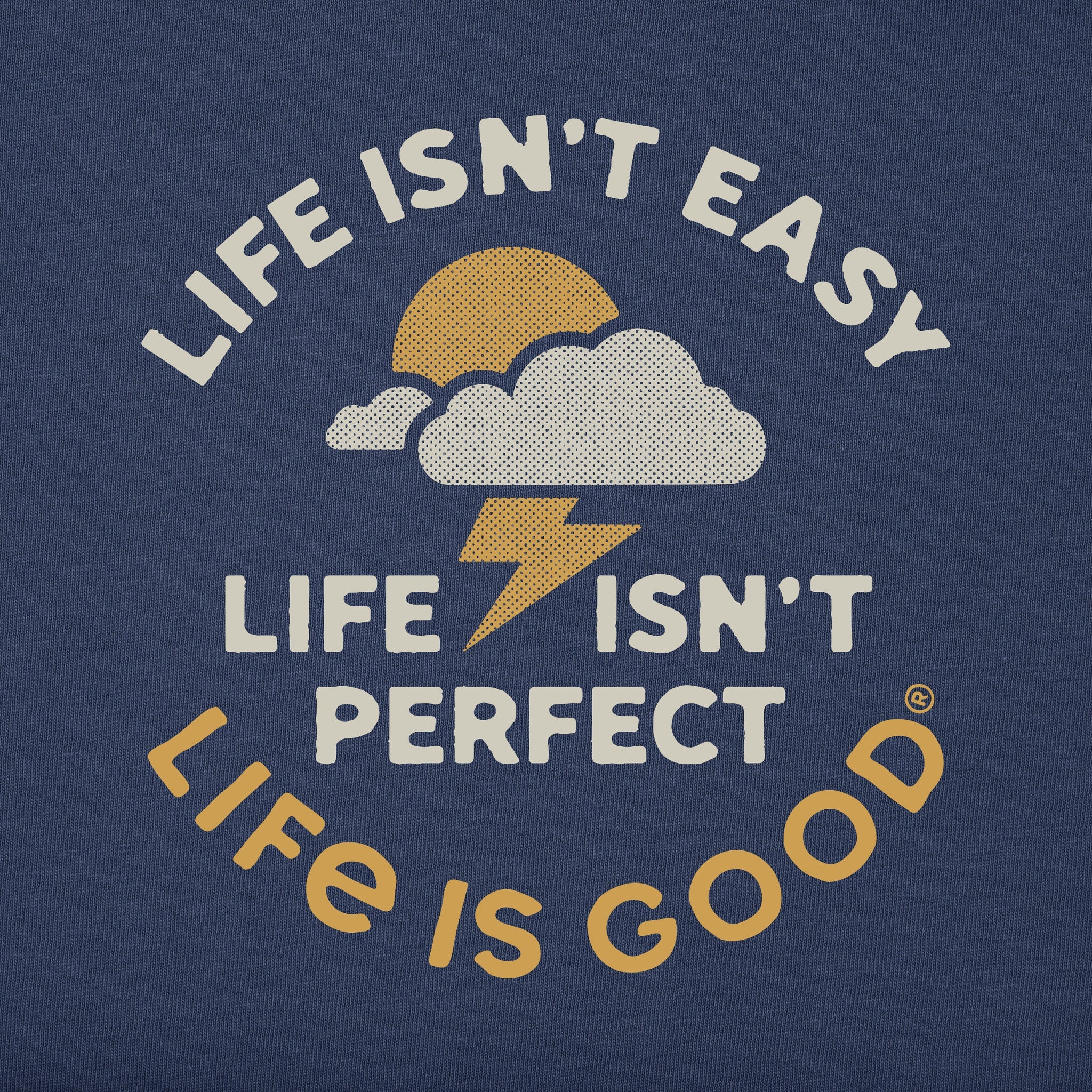 Men's Life Isn't Easy Storm Short Sleeve Crusher Tee