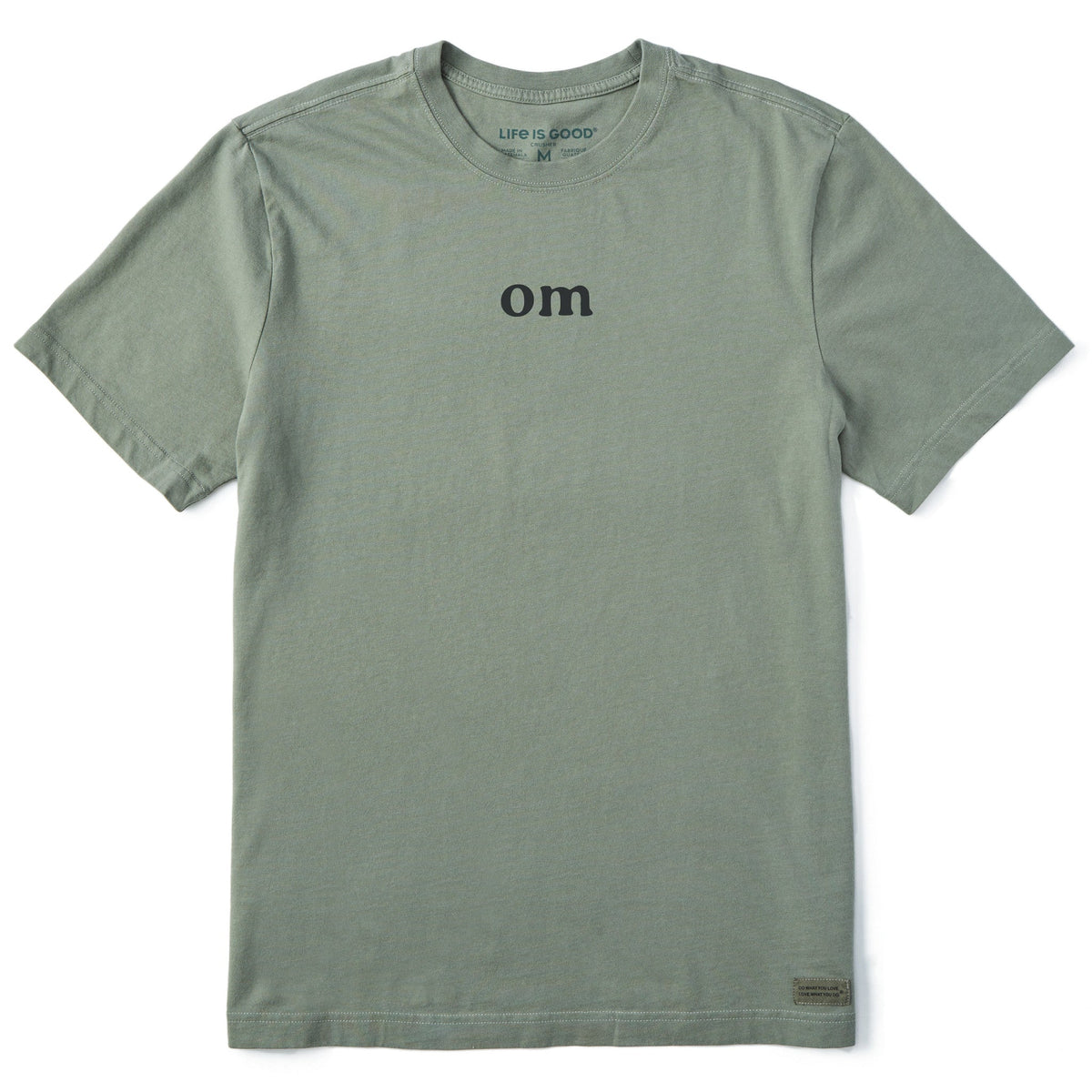 Men's om Short Sleeve Crusher Tee