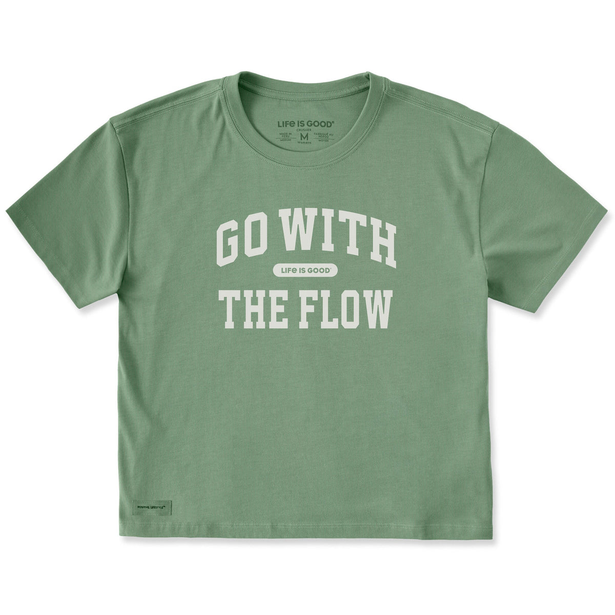 Women's Go With the Flow Arch Short Sleeve Crusher Boxy Tee