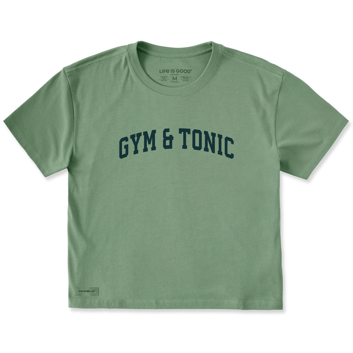 Women's Gym & Tonic Short Sleeve Crusher Boxy Tee