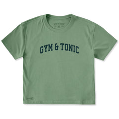 Women's Gym & Tonic Short Sleeve Crusher Boxy Tee