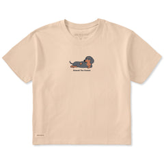 Women's Almost Too Casual Short Sleeve Crusher Boxy Tee