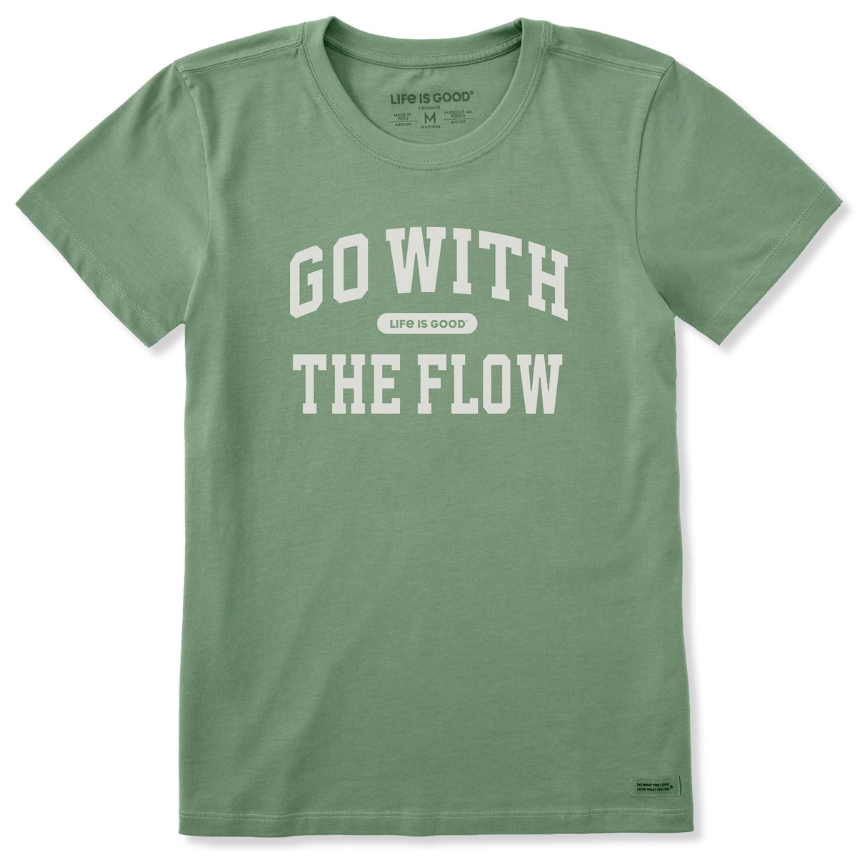 Women's Go With the Flow Arch Short Sleeve Crusher Tee