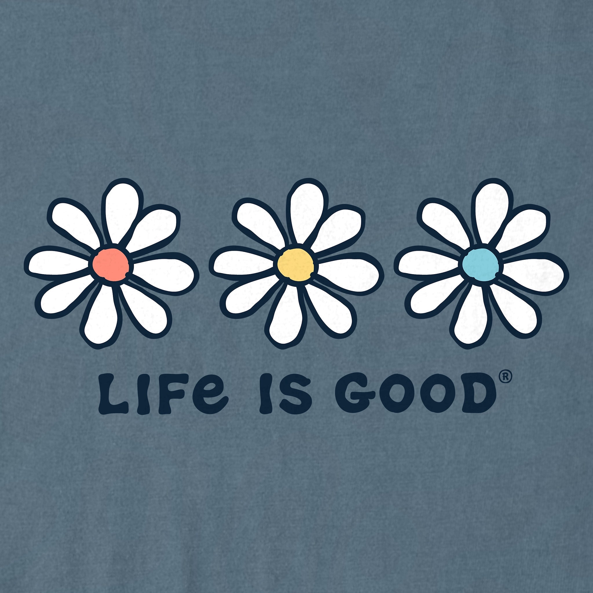 Women's 3 Daisies Short Sleeve Crusher Boxy Tee