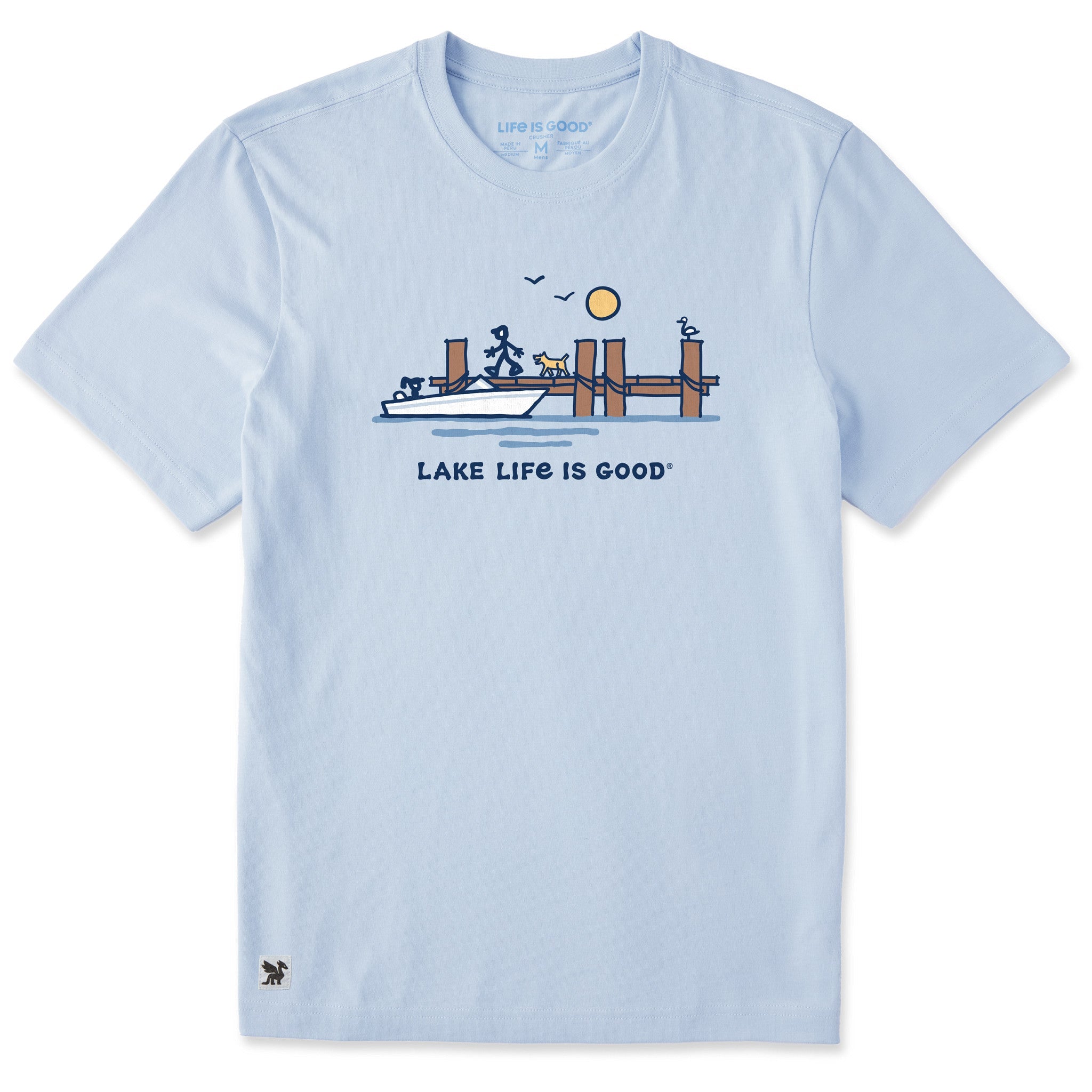 Men's Dock Lake Life is Good Short Sleeve Tee