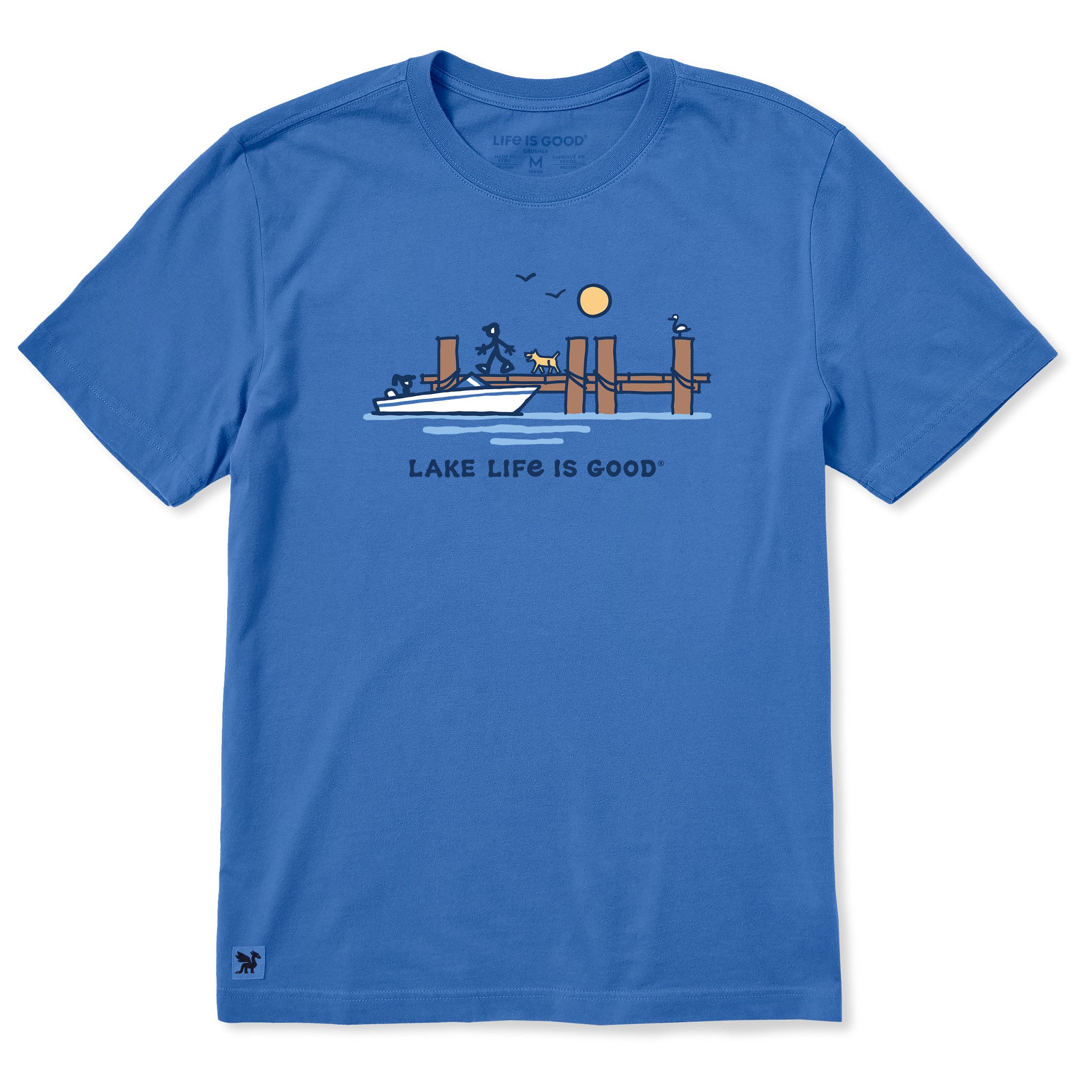 Men's Dock Lake Life is Good Short Sleeve Tee