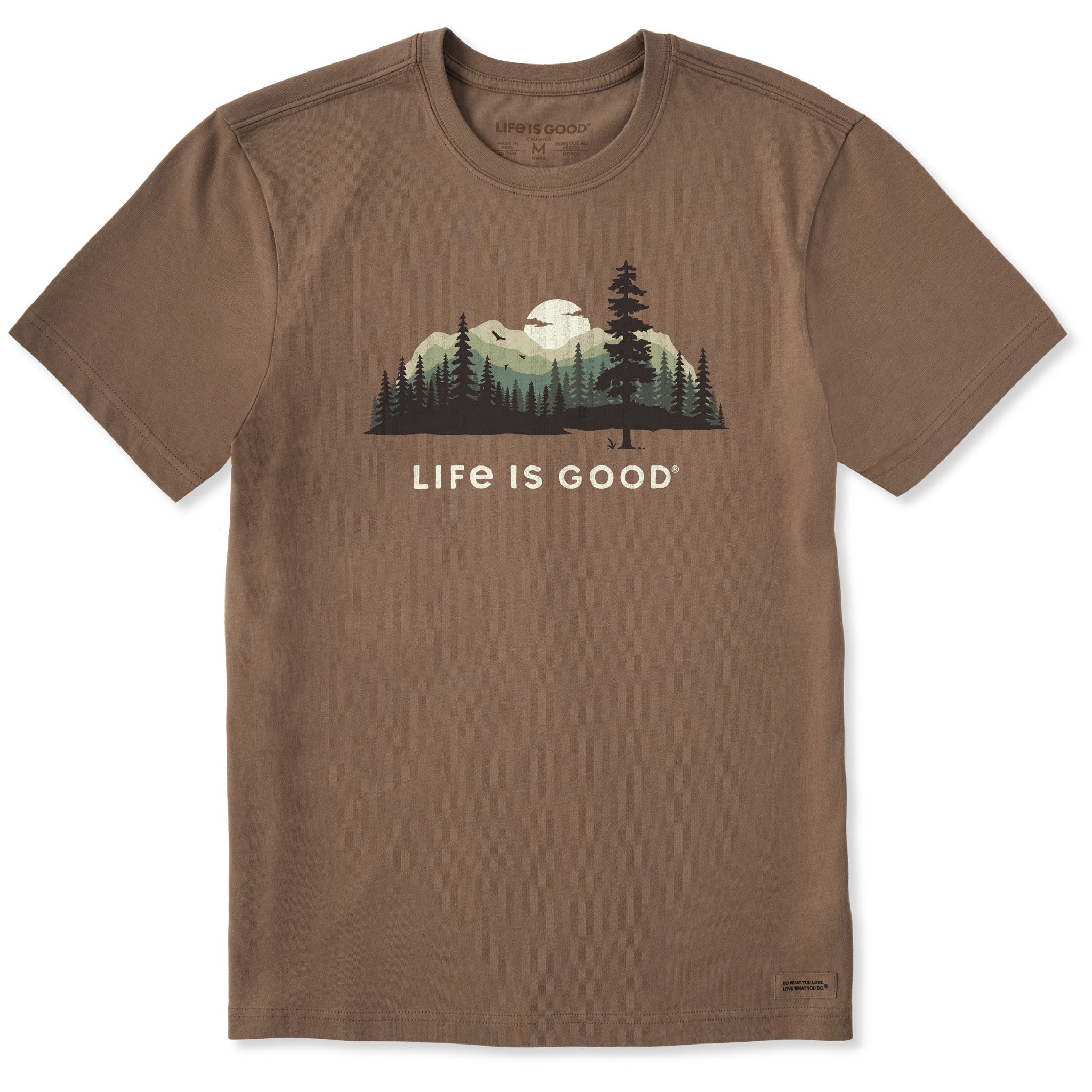 Men's Evergreen Silhouette Short Sleeve Crusher Tee