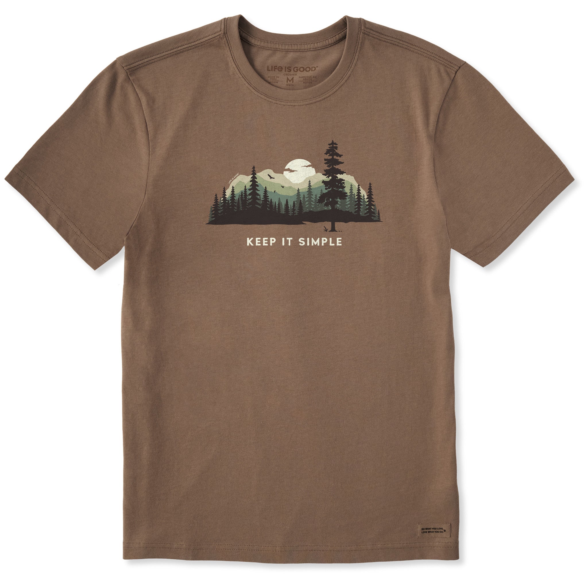 Men's Keep it Simple Evergreen Silo Short Sleeve Tee
