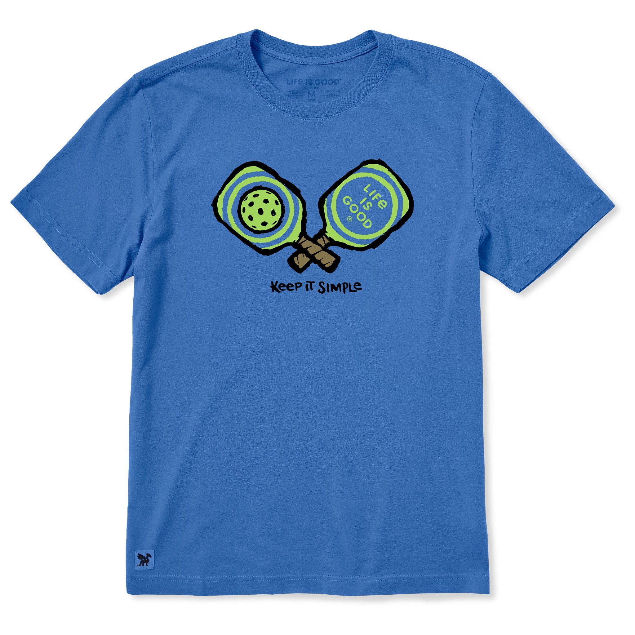Men's Keep It Simple Pickleball Short Sleeve Crusher Tee