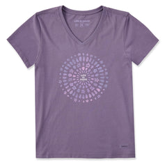Women's Joy Explosion Short Sleeve Crusher Vee