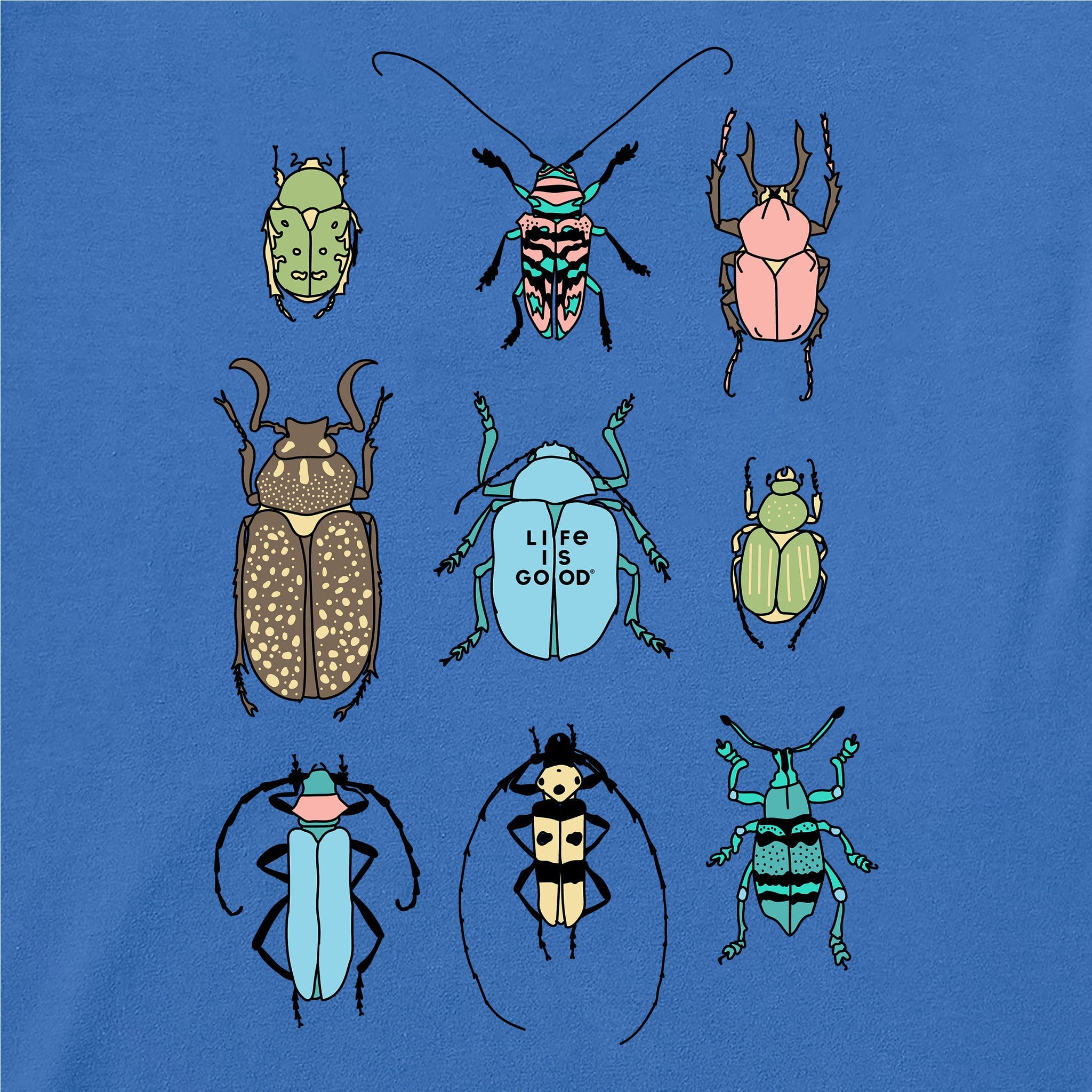 Women's Cool Bug Grid Short Sleeve Crusher Tee