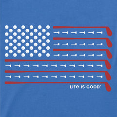 Women's Golf Flag Short Sleeve Tee