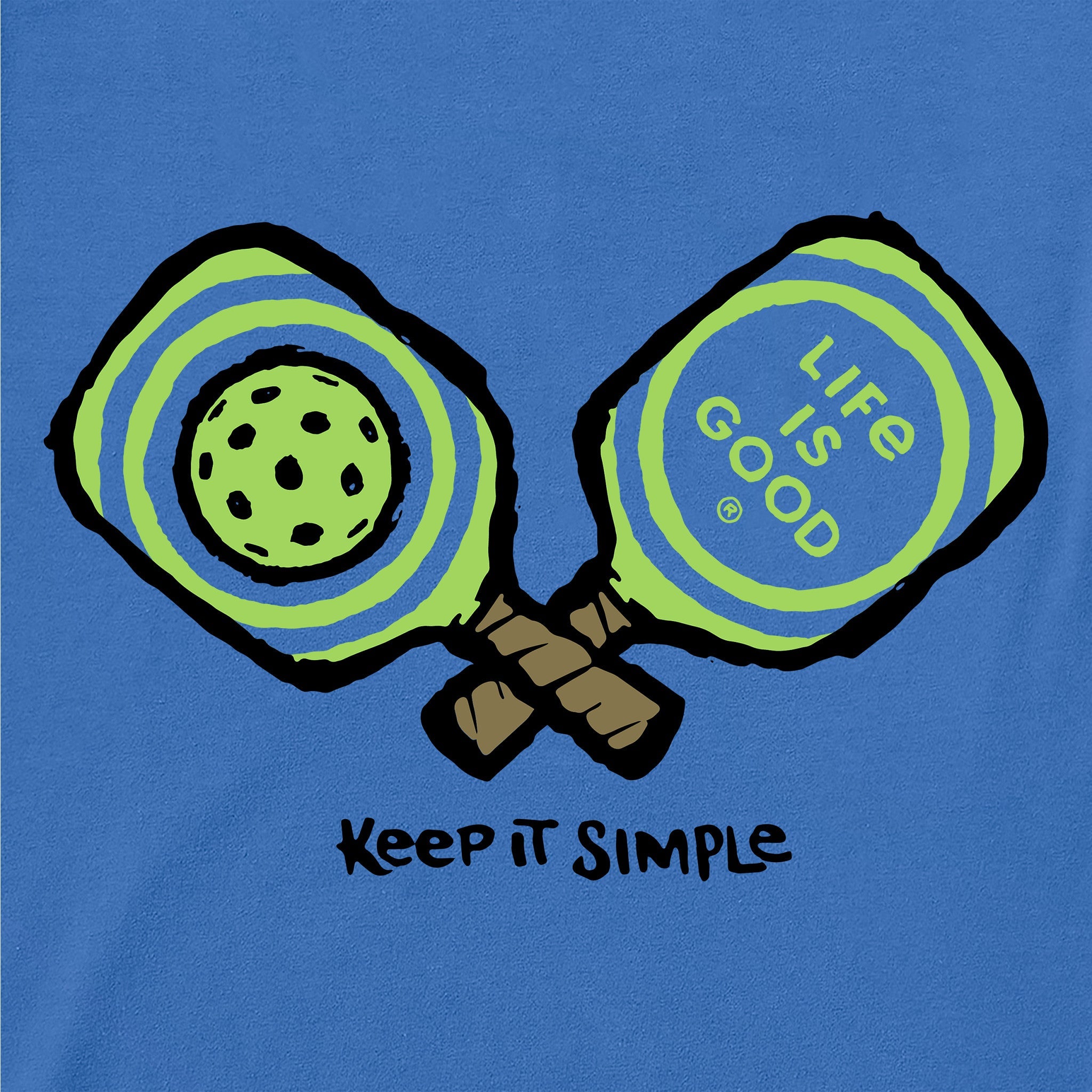 Women's Keep It Simple Pickleball Short Sleeve Tee