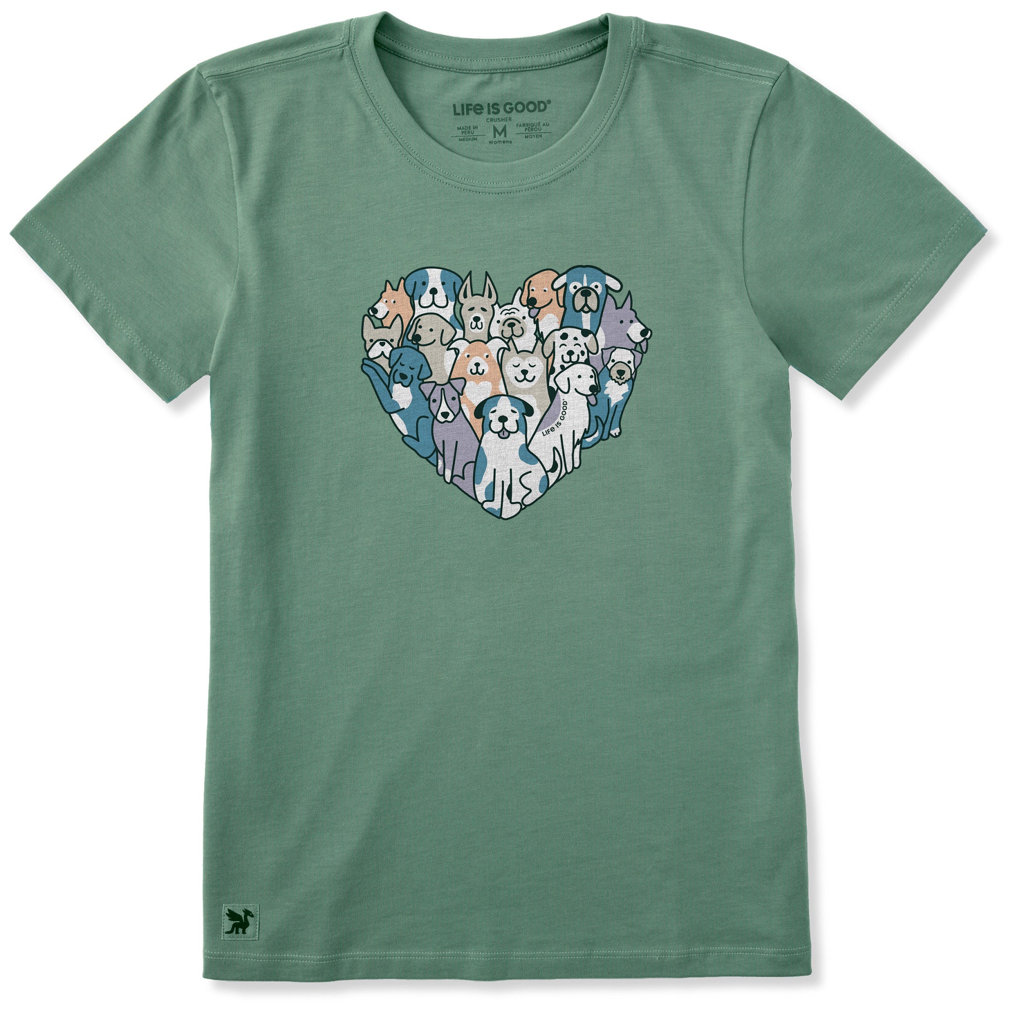 Women's Heart of Dogs Short Sleeve Tee
