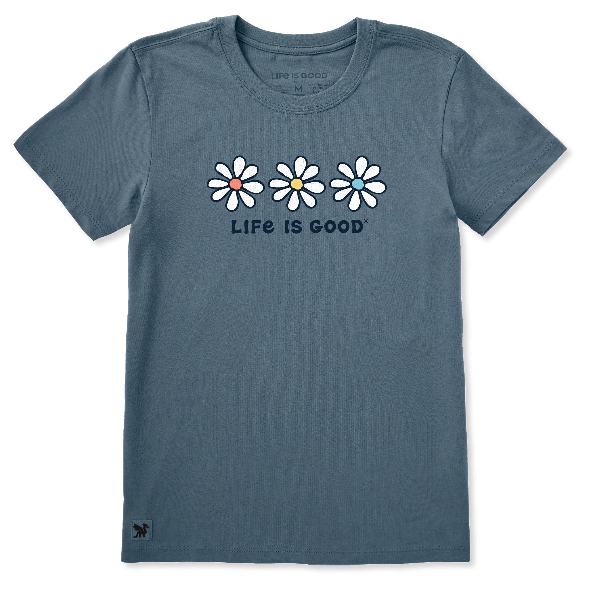 Women's 3 Daisies Short Sleeve Crusher Tee