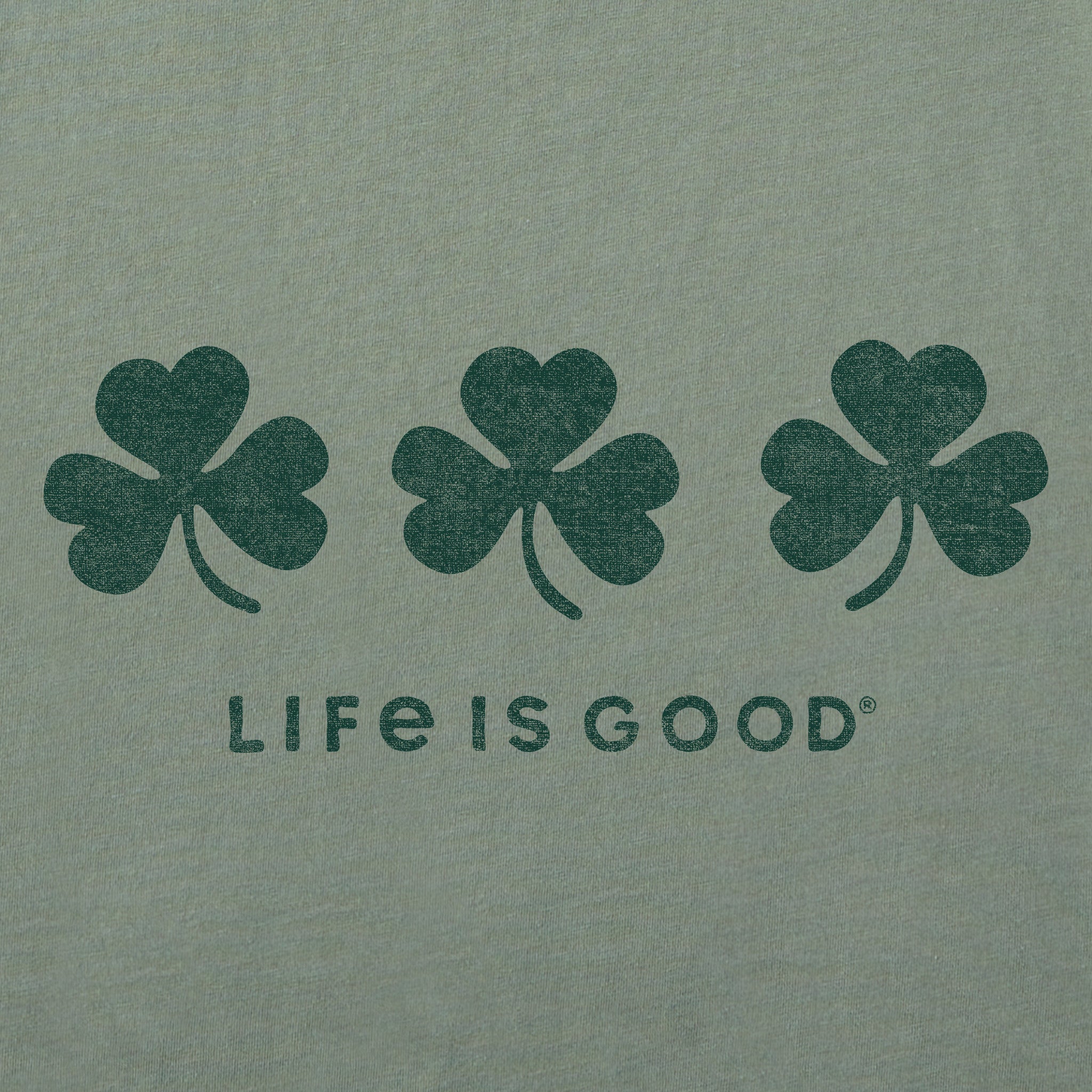 Kids Three Shamrocks Short Sleeve Crusher Tee