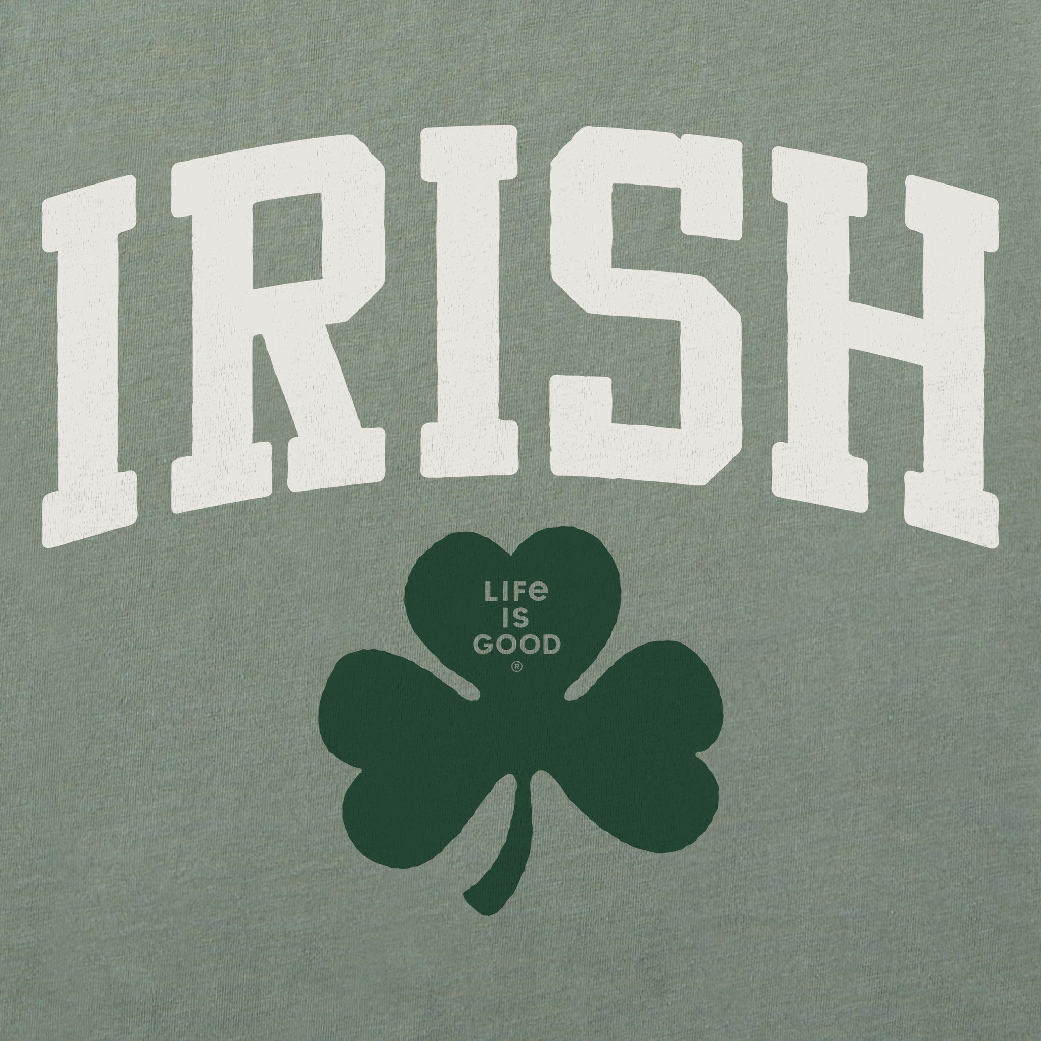 Kids Irish Clover Short Sleeve Crusher Tee