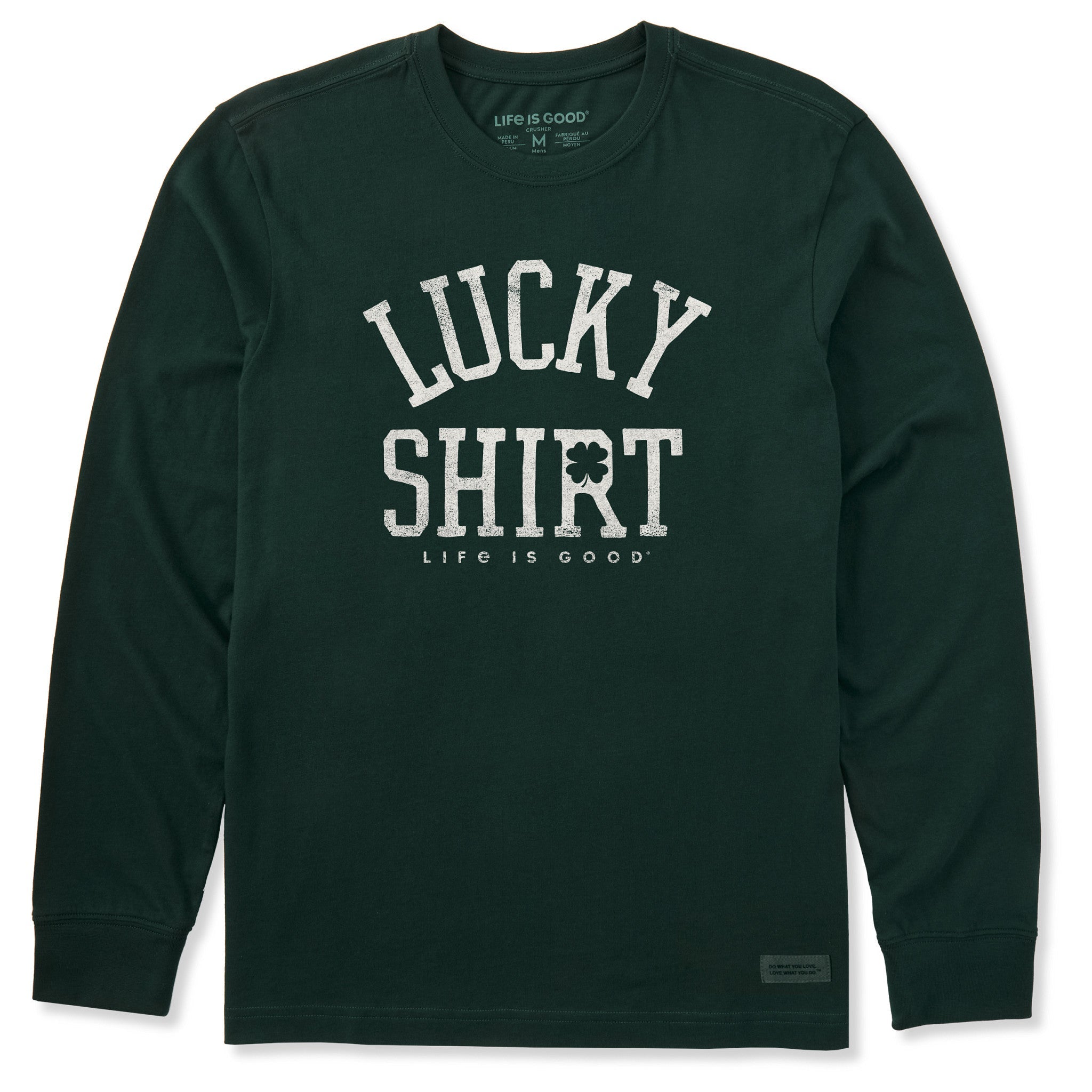 Men's Lucky Shirt Long Sleeve Crusher Tee