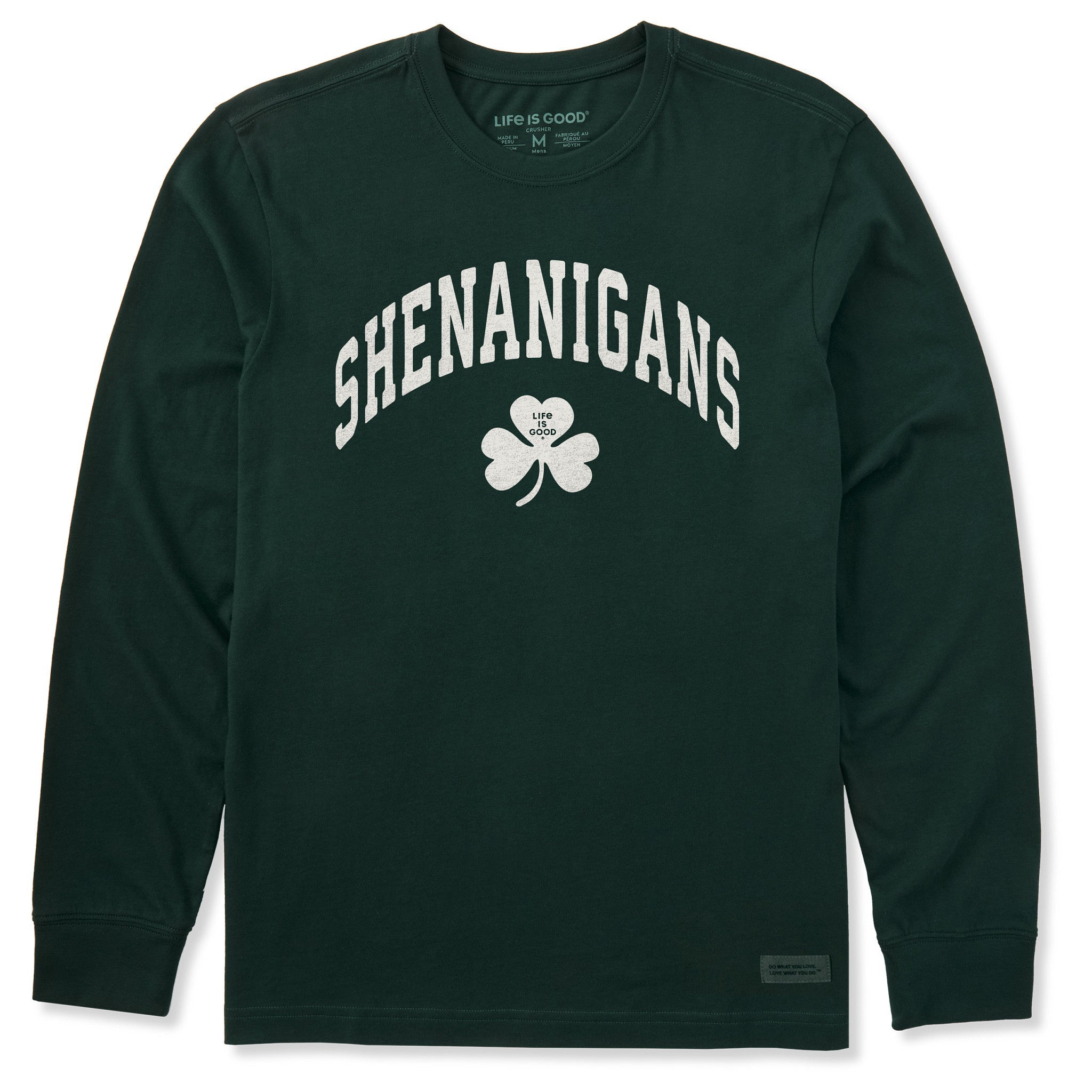 Men's Shenanigans Arch Long Sleeve Crusher Tee