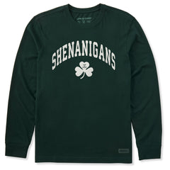 Men's Shenanigans Arch Long Sleeve Crusher Tee