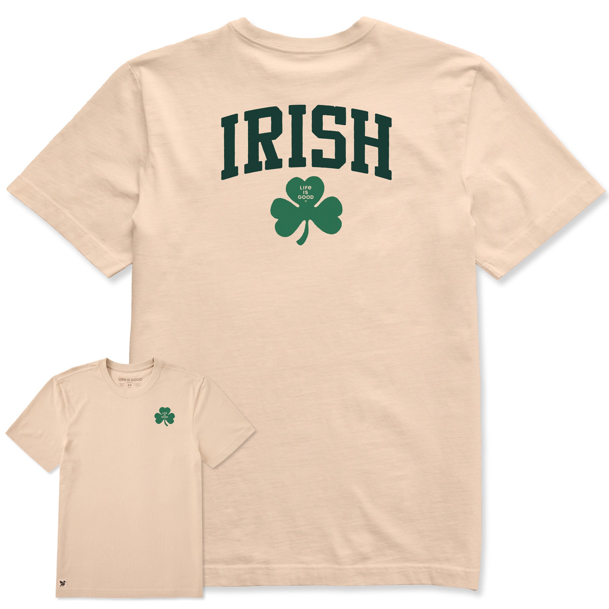 Men's Irish Clover Short Sleeve Crusher Tee