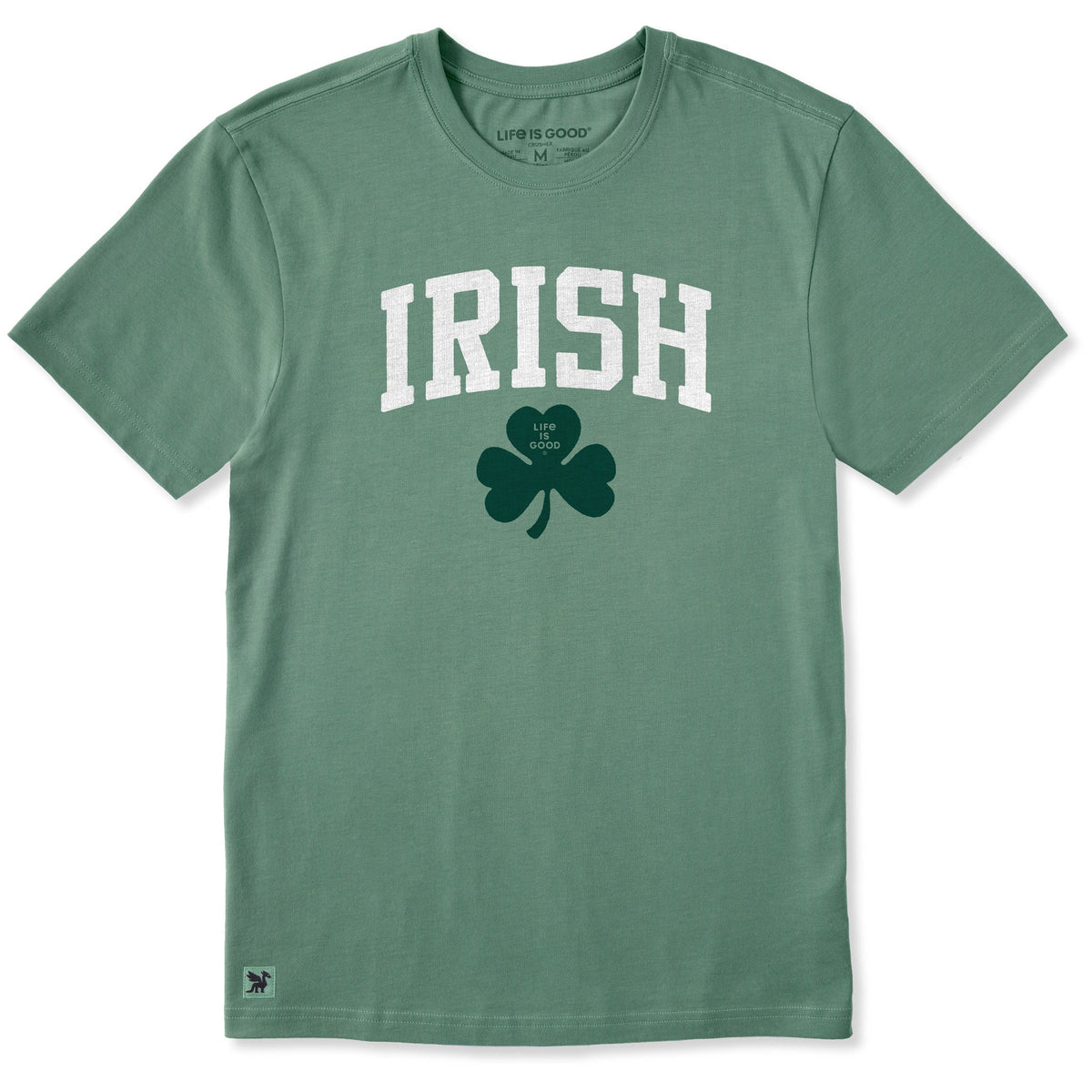 Men's Irish Clover Short Sleeve Crusher Tee