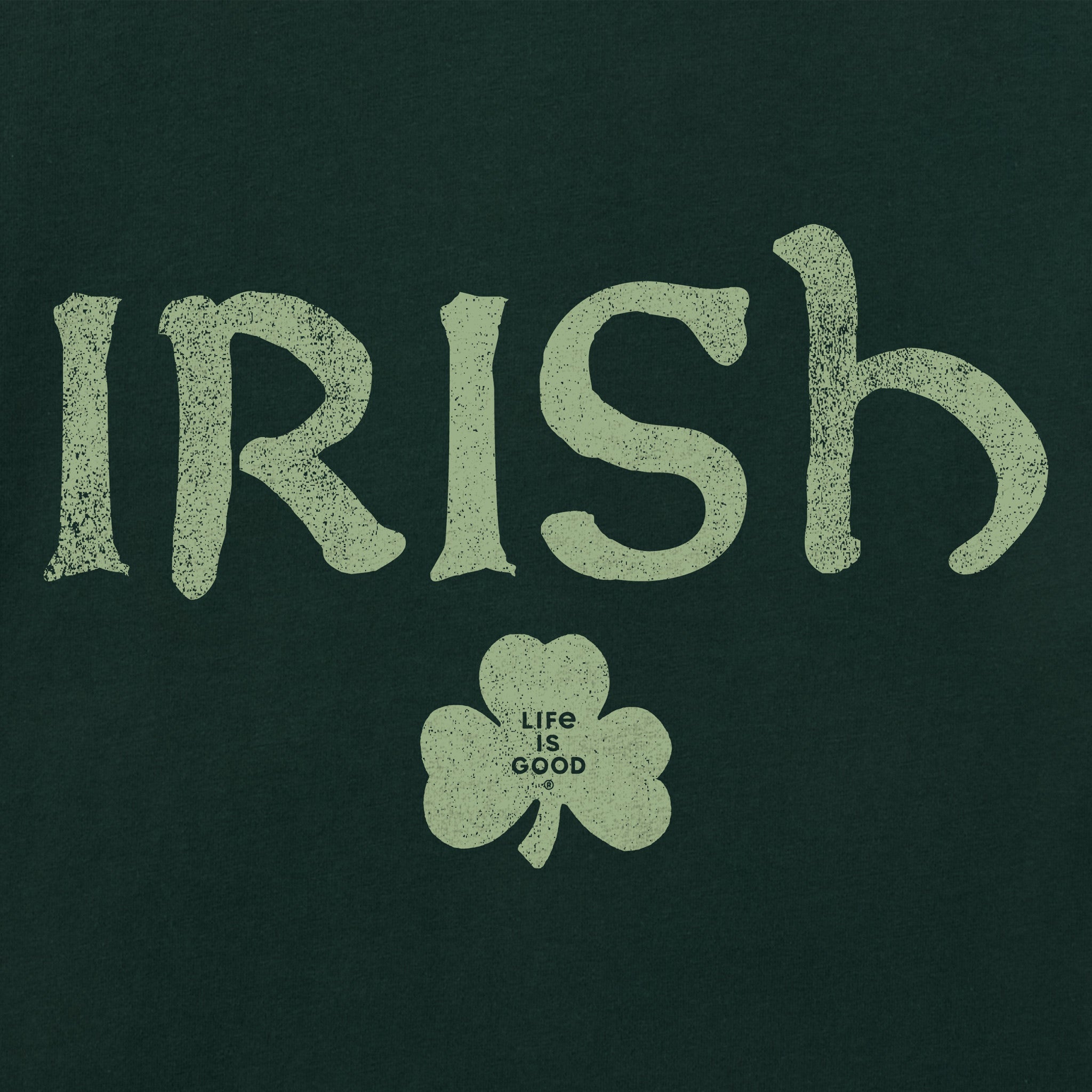 Women's Irish Clover 2 Long Sleeve Crusher Vee