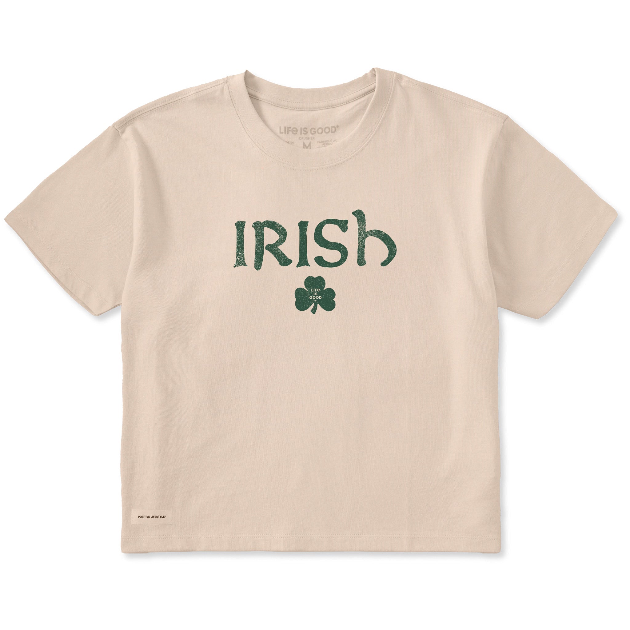 Women's Irish Clover 2 Short Sleeve Crusher Boxy Tee