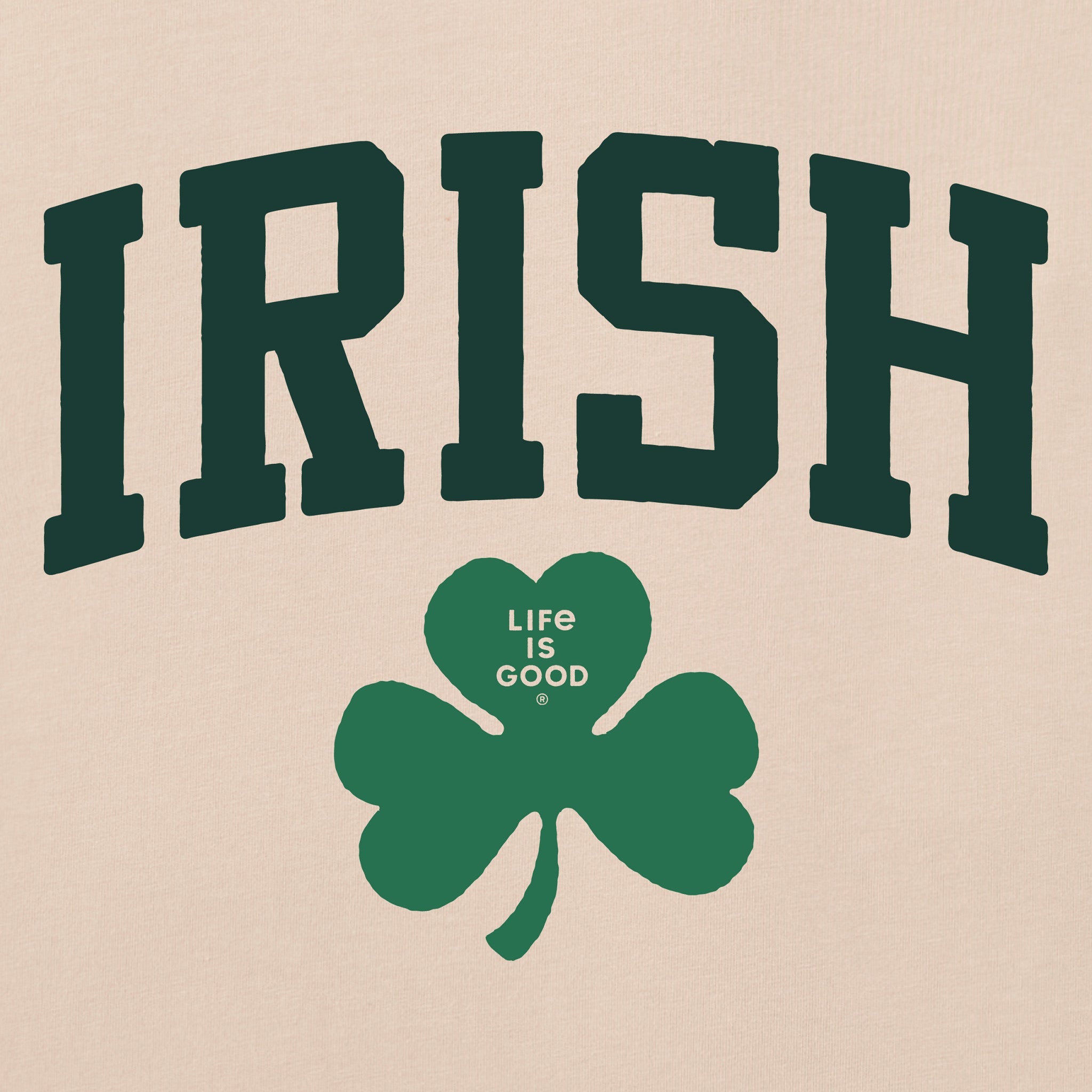 Women's Irish Clover Short Sleeve Crusher Boxy Tee
