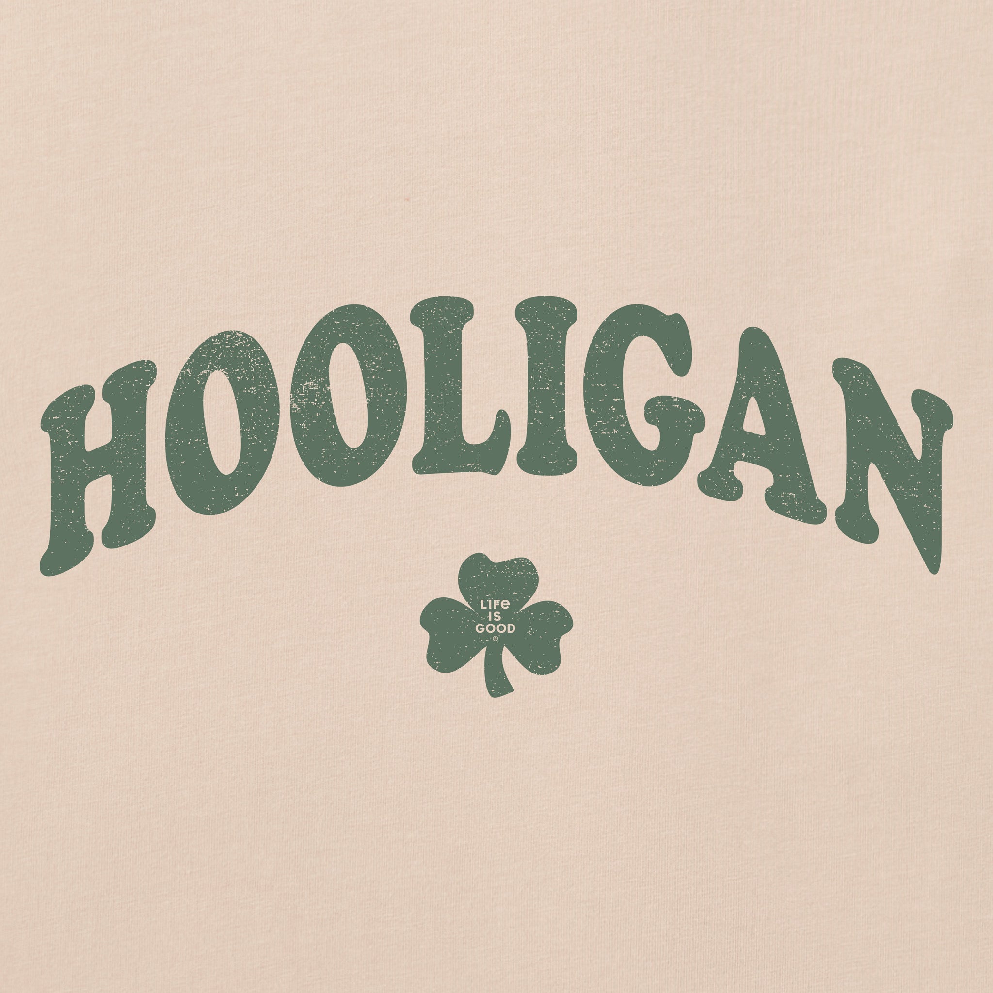 Women's Hooligan Clover Short Sleeve Crusher Boxy Tee