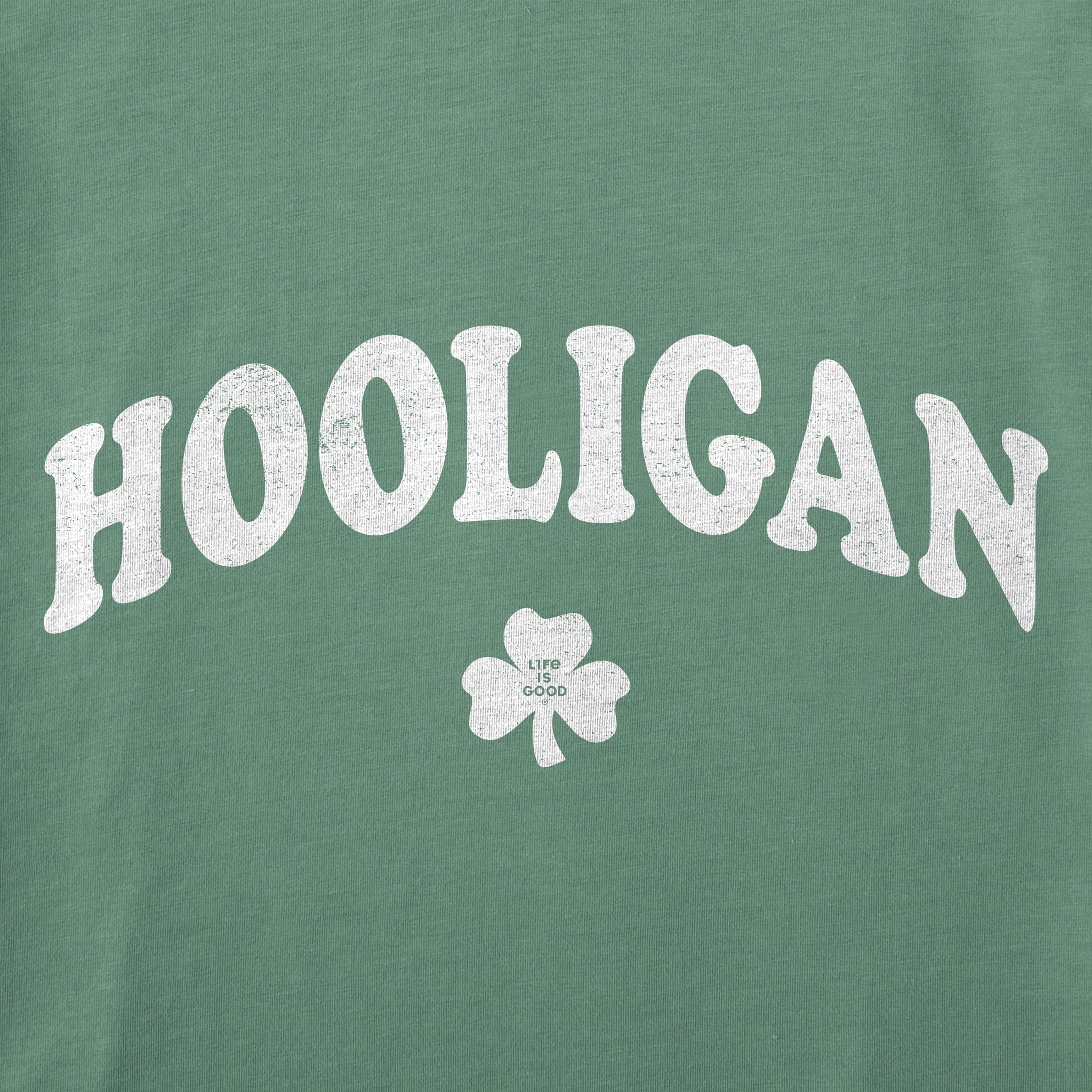 Women's Hooligan Clover Short Sleeve Crusher Boxy Tee
