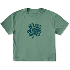Women's I Will Shenanigan Short Sleeve Crusher Boxy Tee