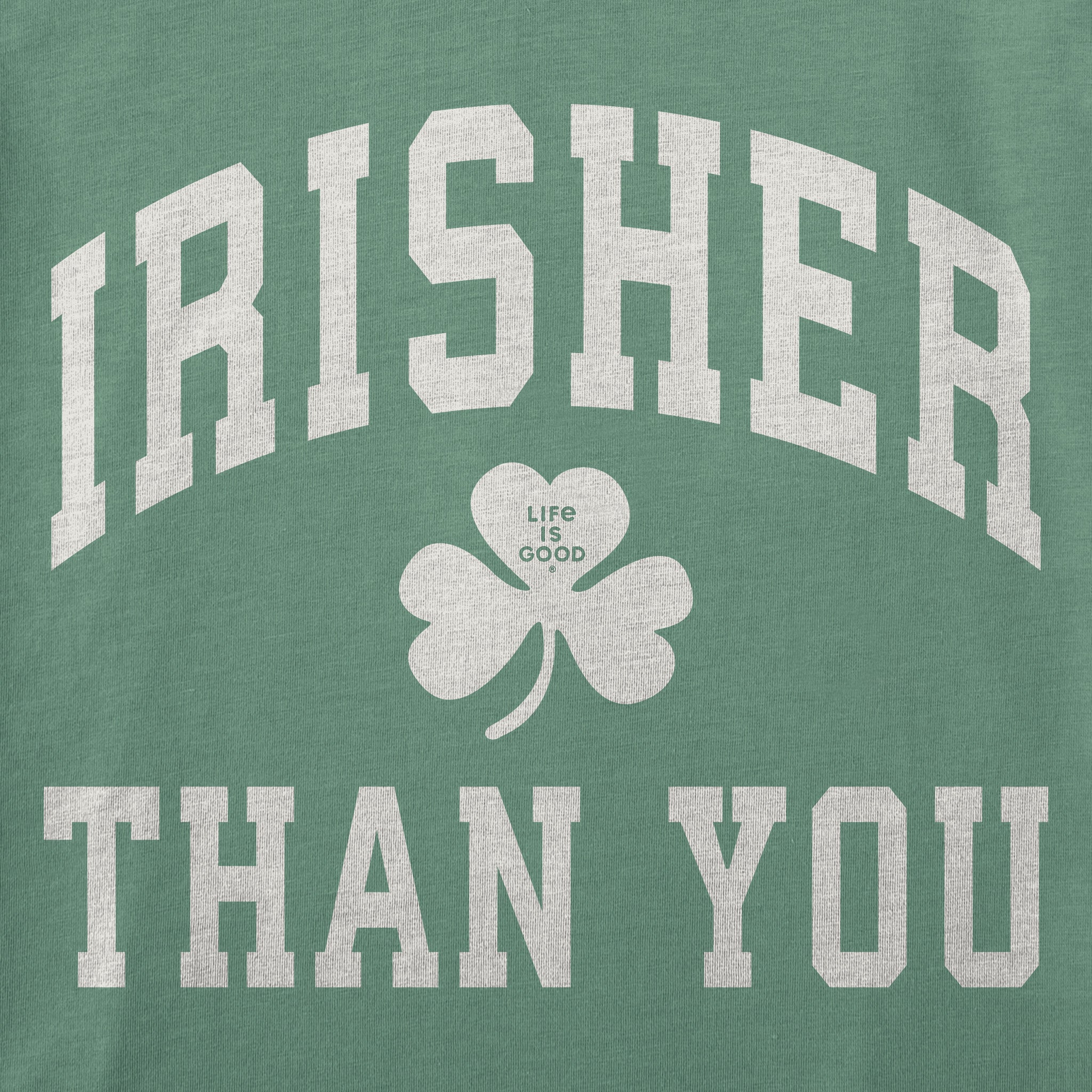 Women's Irisher Than You Arch Short Sleeve Crusher Boxy Tee